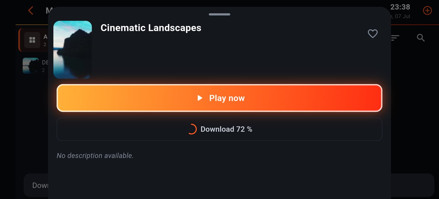 Offline downloads